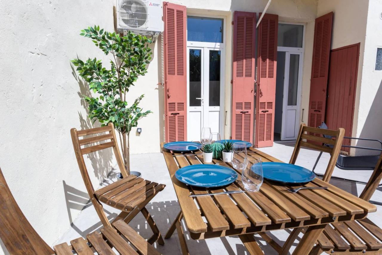 Maxbnb - Climatise - Grand Studio 37M2 & Terrasse 30M2 - Est تولون المظهر الخارجي الصورة