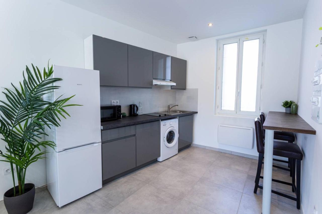 Maxbnb - Climatise - Grand Studio 37M2 & Terrasse 30M2 - Est تولون المظهر الخارجي الصورة